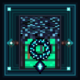 Sculk-Infused Netherite logo