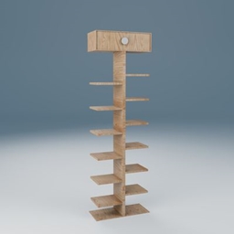 Tall shelf rack project image