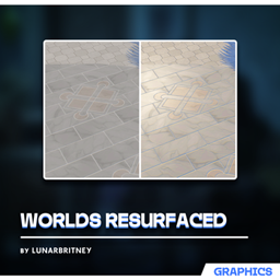 Worlds Resurfaced logo