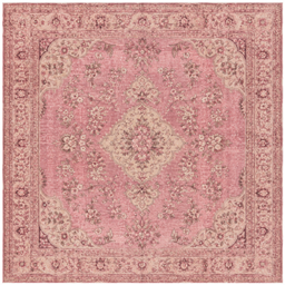 Square Pink Vintage Rug project image