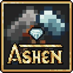Ashen JustHammers Support logo