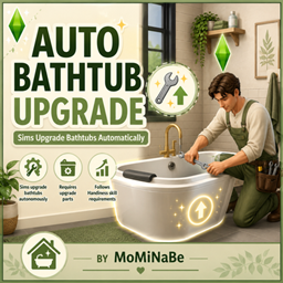 Auto Bathtub Upgrade - Sims Upgrade Bathtub Automatically project image