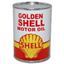 Can of shell motor oil logo
