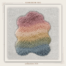 Rainbow Fur Rugs project image