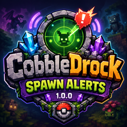 CobbleDrock Spawn Alerts logo
