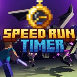 Speedrun timer logo