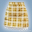 Picnic charm mini skirt logo