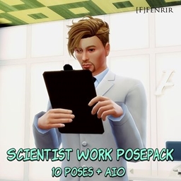 [F] Scientist Work Posepack project image