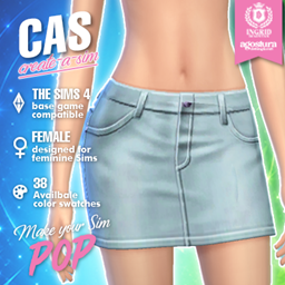 IDxA Denim Mini Skirt project image