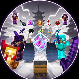 White Purple PvP Texture logo