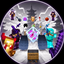 White Purple PvP Texture logo