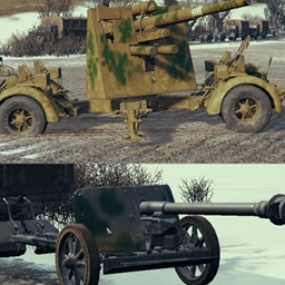 Military Environment, Guns in colour