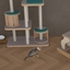 Decorative Bengal Kitten-Silver logo