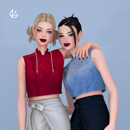 Wrap Top - Dragon Gate Collection