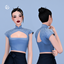 Cut Out Top - Oriental Evolution Collection logo