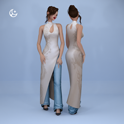 Long Dress + Jeans - Oriental Evolution Collection project image
