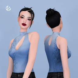 Key Hole Top - Oriental Evolution Collection project image