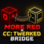 More Red × CC: Tweaked Bridge logo