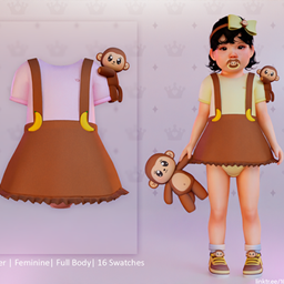 Dress 100HMonkey Paçoca - Toddler logo