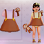 Dress 100HMonkey Paçoca - Toddler logo