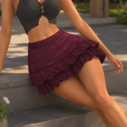 Ruffle Romance Mini Skirt logo
