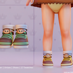 Shoes 100HMonkey paçoca - Toddler logo