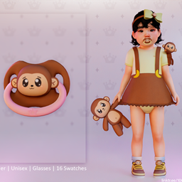 Pacifier 100HMonkey paçoca - Toddler logo
