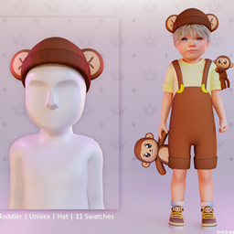 Hat 100HMonkey paçoca - Toddler logo