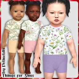 Infants Daisies Pajamas project image