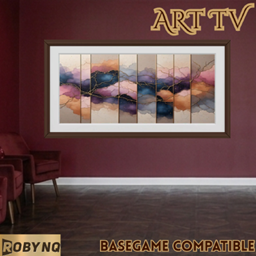 Robynq Art TV set - RTVS1001 - Basegame compatible logo