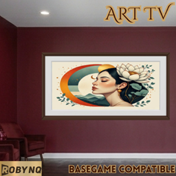 Robynq Art TV set - RTVS1002 - Basegame compatible logo