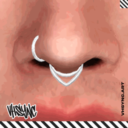 [VHSync] Dual Set Piercing I logo