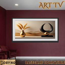Robynq Art TV set - RTVS1005 - Basegame compatible project image