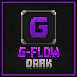 G-Flow Dark UI for Minecraft 1.21.30 — Textures screenshot