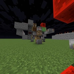 Insta kill rail gun for Minecraft 1.21 — Shaders screenshot