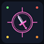 ⚔️ VectorLock: Sword Aiming — your camera holds the target logo