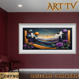 Robynq Art TV set - RTVS1004 - Basegame compatible project image