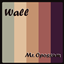 Mr.Opossum Retro Color wall logo