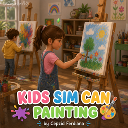 Kids Sim Can Painting by Cepzid Ferdiana  - Tradução PTBR project image