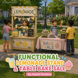 Functional Lemonade Stand and Table Bake Sale by Cepzid Ferdiana - Tradução PTBR project image