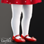 Toddler - Soft opaque tights for neat everyday layering logo