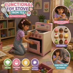 Functional Toy Stove From TS3 by Cepzid Ferdiana - Tradução PTBR project image