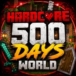 A 500 DAYS HARDCORE WORLD BY MIGUEL KARLOS logo