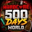 A 500 DAYS HARDCORE WORLD BY MIGUEL KARLOS logo