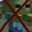 Baby Zombie and villager old model restorer logo