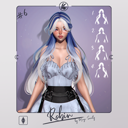 Usagi - Robin Hair - PACK - 4 HAIRS project image