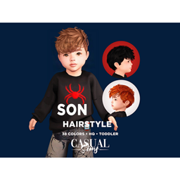 Casual Sims - Son Hairstyle Toddlers project image
