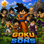 Goku and his sons logo