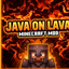 Java on lava logo