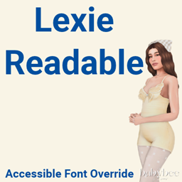 Accessible Font | Lexie Readable | Game Font Override project image